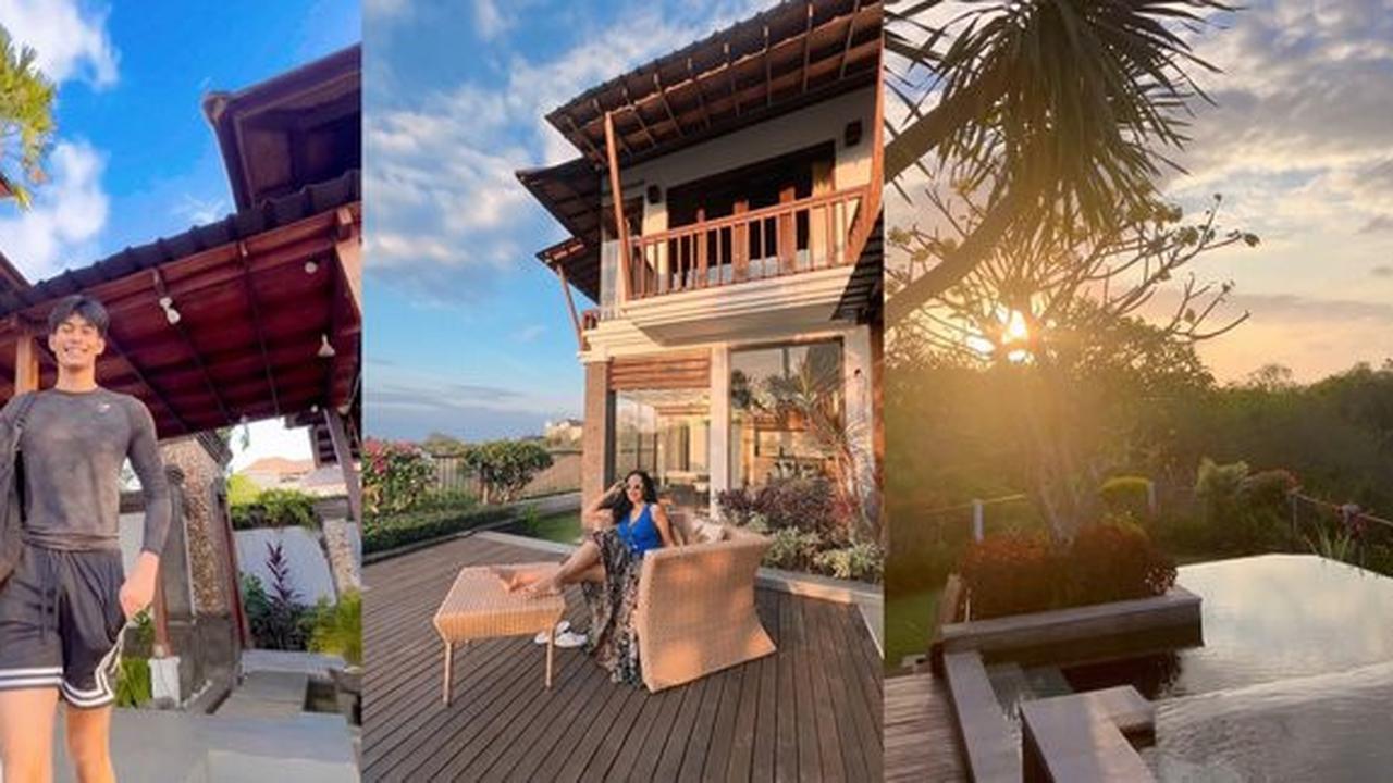 10 Foto Rumah Kuno Mewah Diah Permatasari di Bali, Lengkap dengan Kolam Infinity dan Pemandangan Sunset yang Memukau