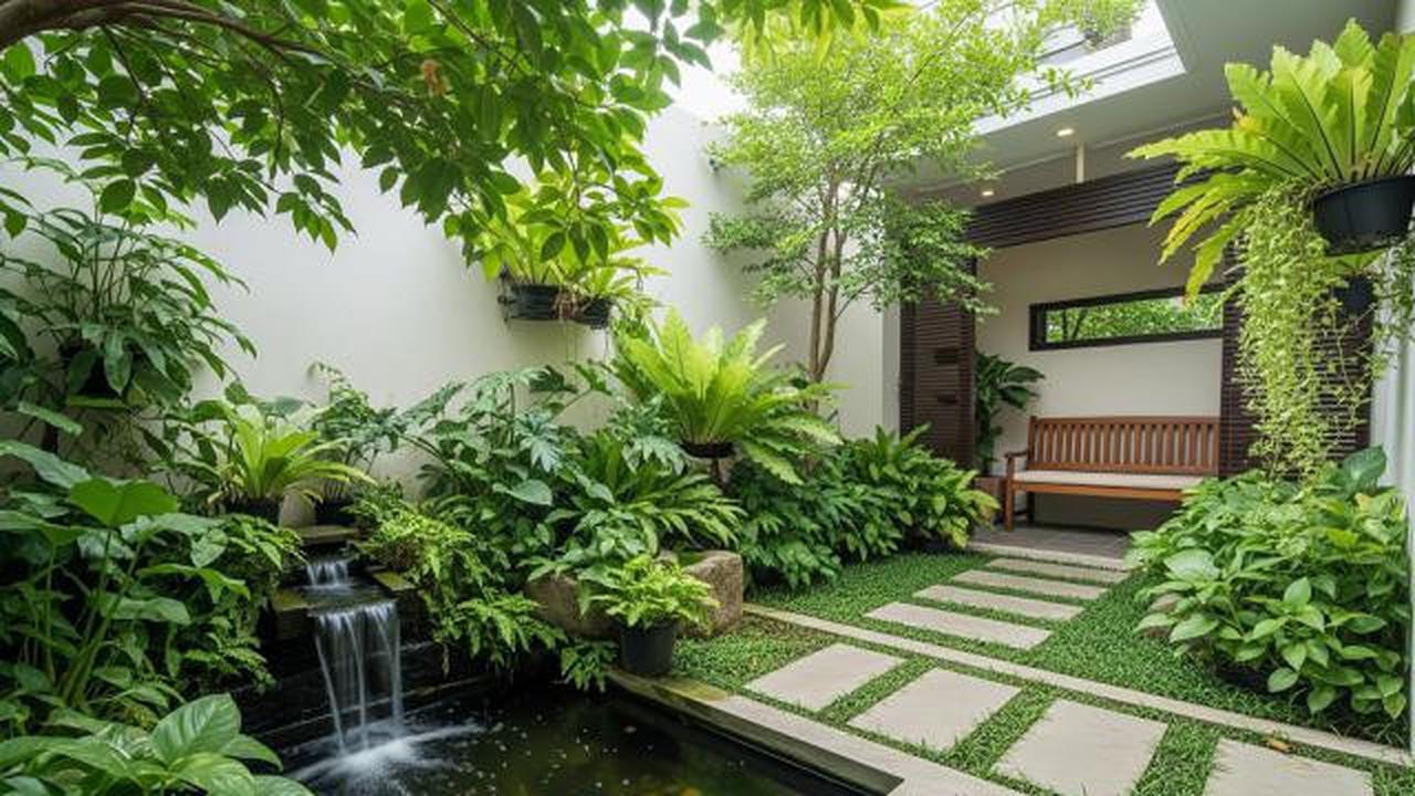 Trik Membuat Halaman Rumah Elit di Kampung, Kombinasi Sederhana tapi Berkelas