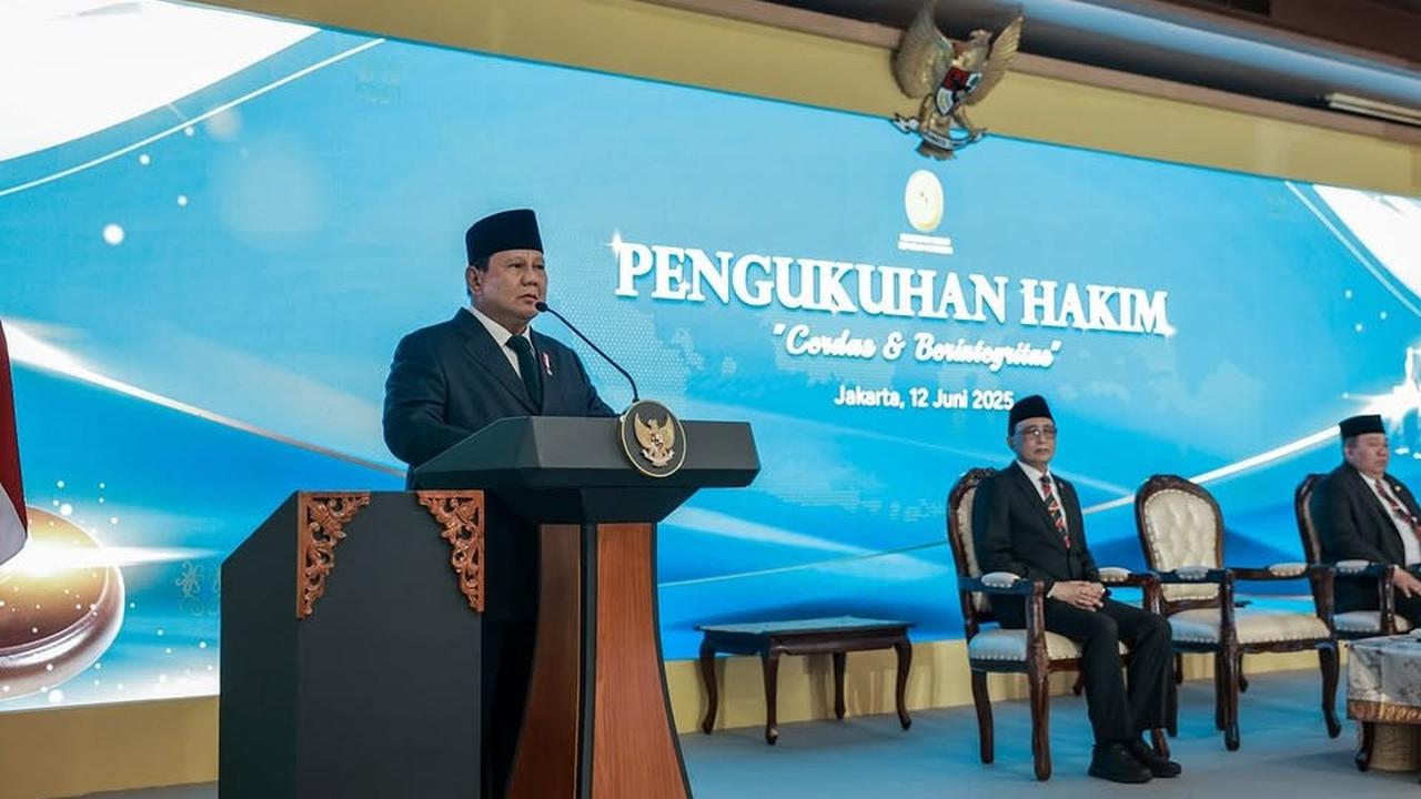 VIDEO: Kata Prabowo Ciri-Ciri Negara Lemah Hukum, Kekayaan Alam Terancam Dikeruk Asing
