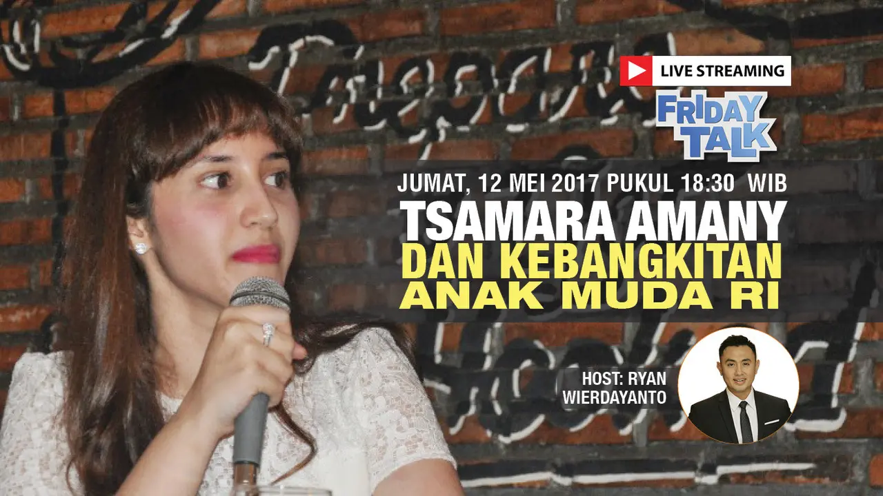 Tsamara Amany dan Kebangkitan Anak Muda RI