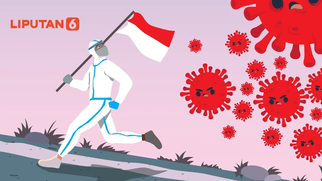 Banner Infografis Awas Indonesia Memasuki Gelombang II Covid-19. (Liputan6.com/Abdillah)