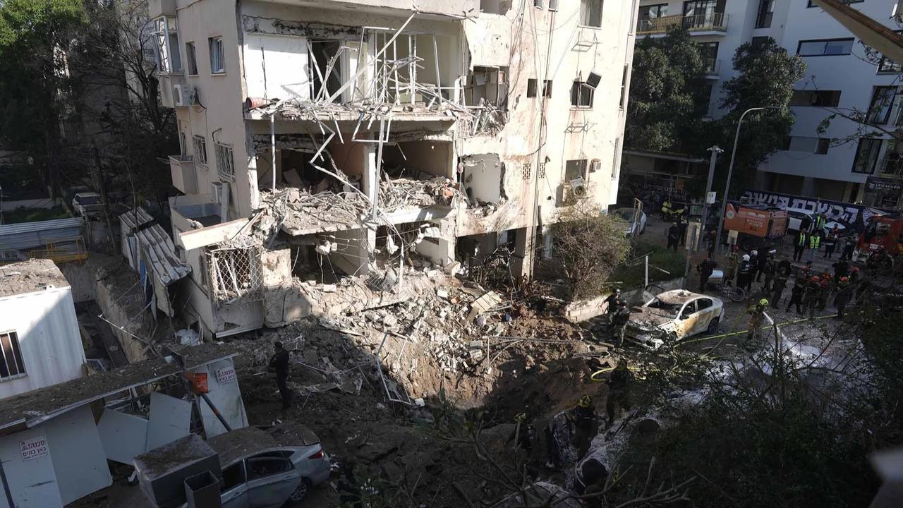 FOTO: Serangan Rudal Iran Kembali Guncang Tel Aviv