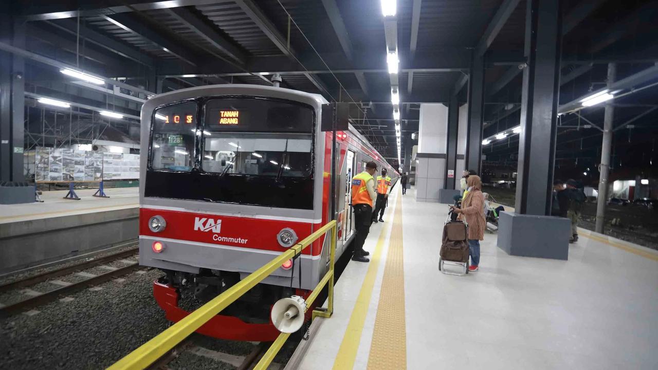 FOTO: Uji Coba Stasiun Rangkasbitung Ultimate Dimulai, Fasilitas Baru Siap Sambut Penumpang