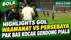 Waamanat Bhintuka FC (WBFC) U-17 sukses mengalahkan Persebaya Surabaya U-17 dengan skor 2-1 pada partai final putaran nasional Piala Soeratin U-17 2026. Persebaya U-17 sempat unggul lebih dahulu lewat sundulan Sebastian Pratama Panjaitan di babak per...