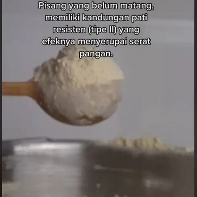 Warganet Berhasil Lakukan Eksperimen Membuat Tepung dari Pisang Mentah