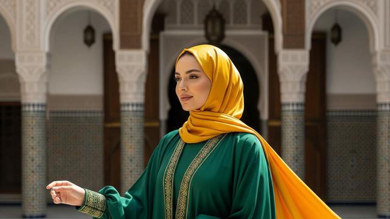 7 Model Abaya Simple tapi Terlihat Glamor, Cocok untuk Acara Resmi dan Sehari-Hari