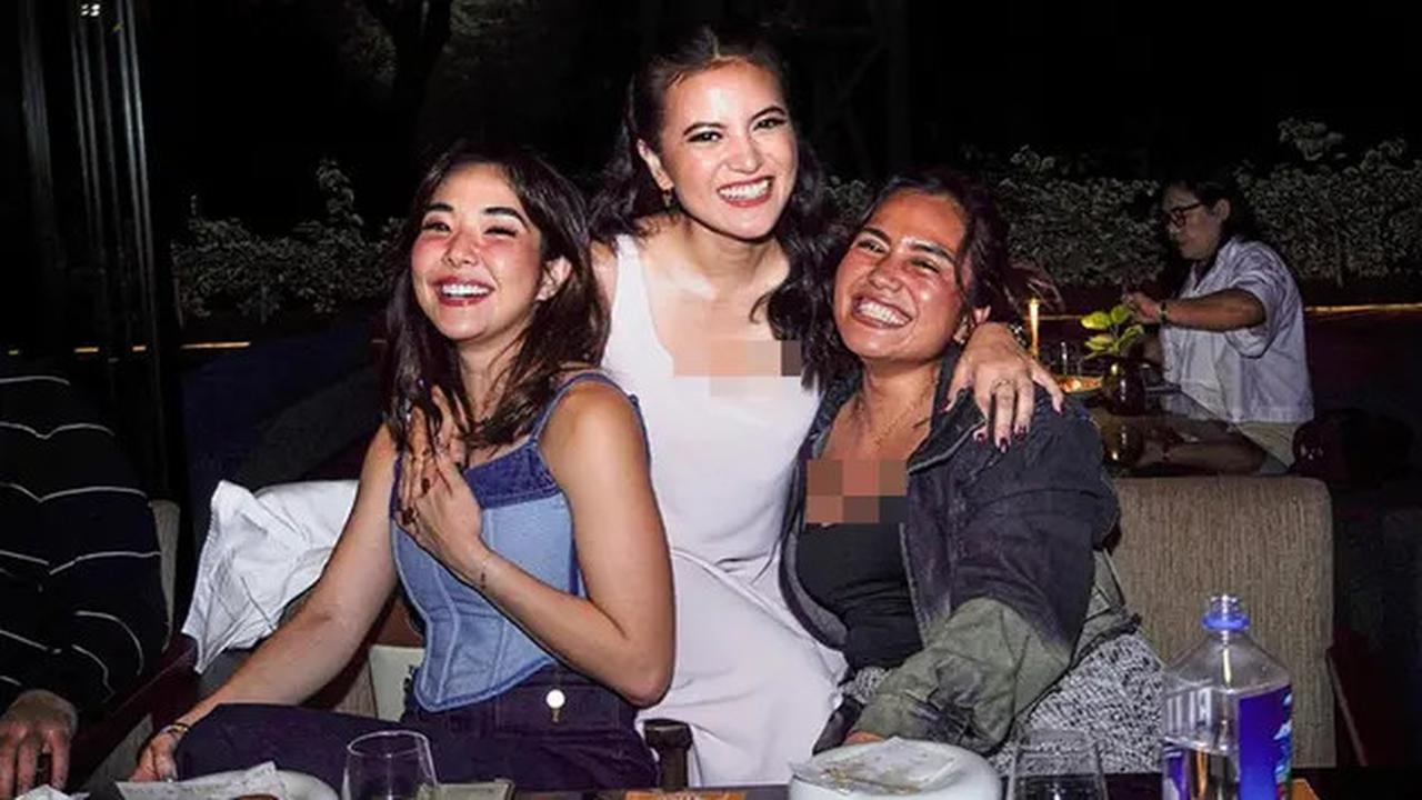 Potret Pesta Ultah Marsha Aruan ke-28, Dirayakan Bareng Adik