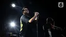 Lebih kurang satu jam grup band asal Kulon Progo, Daerah Istimewa Yogyakarta (DIY) ini menghibur penggemarnya. (Liputan6.com/Helmi Fithriansyah)