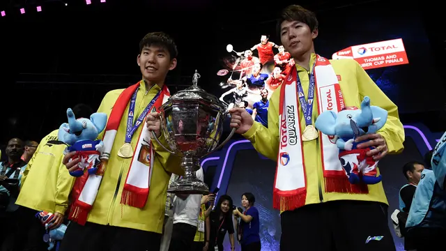 China Juara Thomas Cup 2018