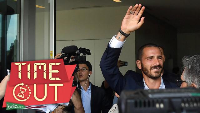Leonardo Bonucci resmi hengkang ke AC Milan menuliskan salam perpisahan untuk Juventus di akun Instagram pribadinya.