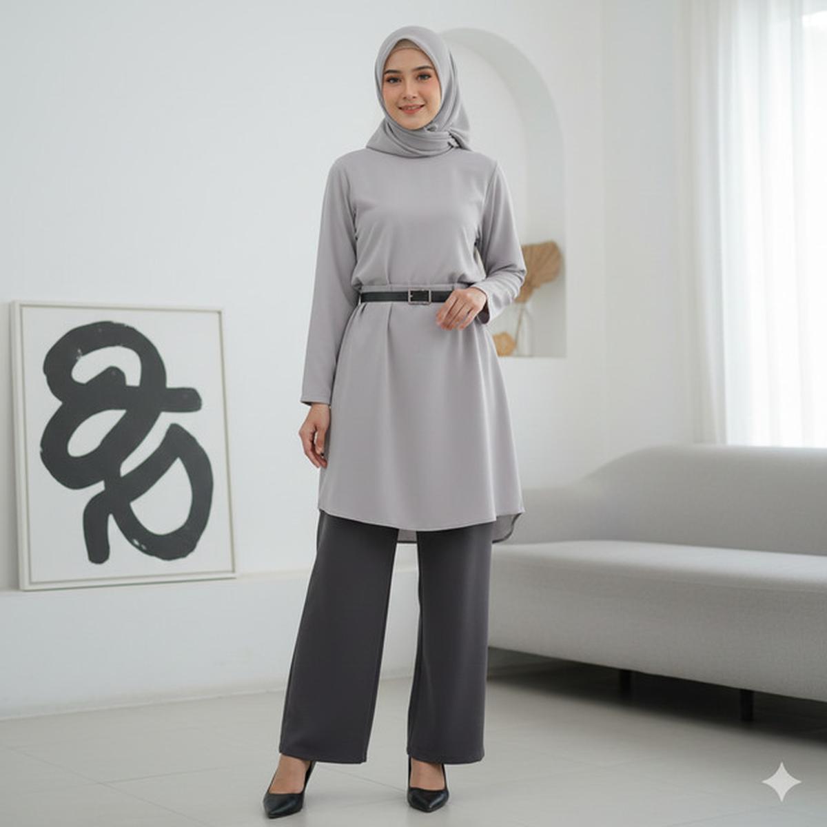 7 Model Baju Lebaran One Set Wanita 2026, Tampilan Elegan dan Stylish Tanpa Ribet