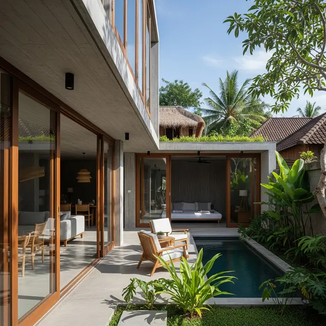 Model Rumah Beton Sederhana Tapi Mewah