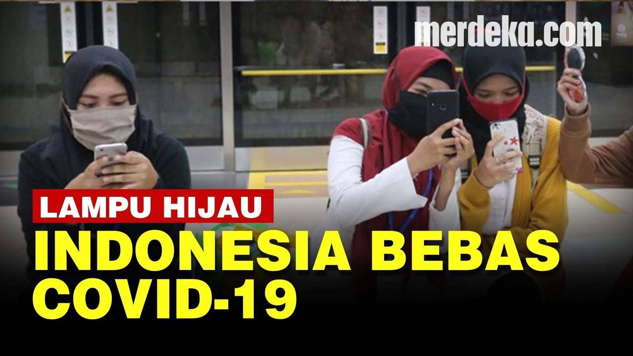 VIDEO: Segera Lepas Masker, Pemerintah Beri Sinyal Indonesia Bebas Covid-19 Tahun Ini