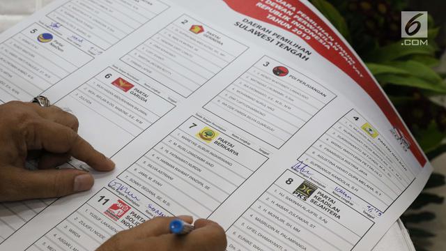 16 Perwakilan Partai Politik Tanda Tangani Persetujuan Surat Suara Pemilu 2019