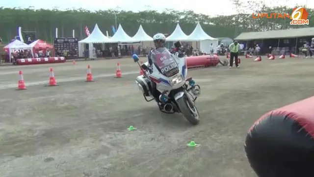 [VIDEO] Antusiasme Peserta Riding Contest Kapolda Cup 2014