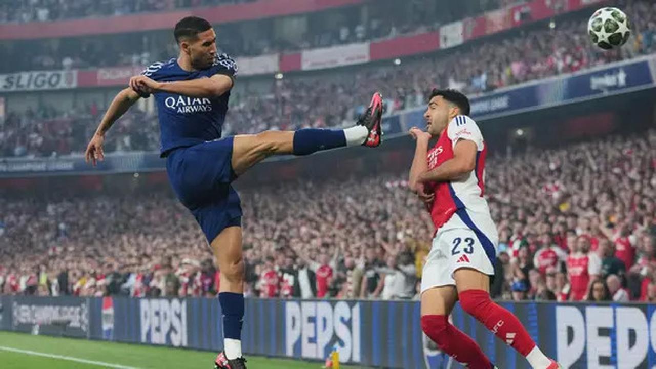 Catat! Jadwal Leg Kedua Semifinal Liga Champions PSG Vs Arsenal