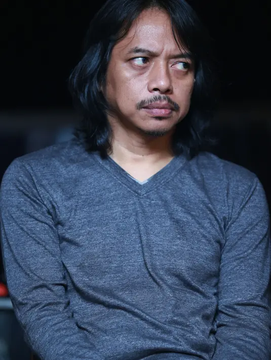 Saat jumpa pers di kawasan Menteng, Jakarta Pusat, Selasa (15/3/2016) Budjana mengatakan akan membawakan lagu-lagu lamanya. (Adrian Putra/Bintang.com)