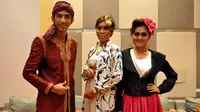 Reza, Evi dan Ika D'Academy 2 [Foto: Panji Diksana/Liputan6.com]