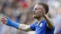 Kalahkan Aguero dan Kane, Vardy Jadi Pemain Terbaik Musim Ini 