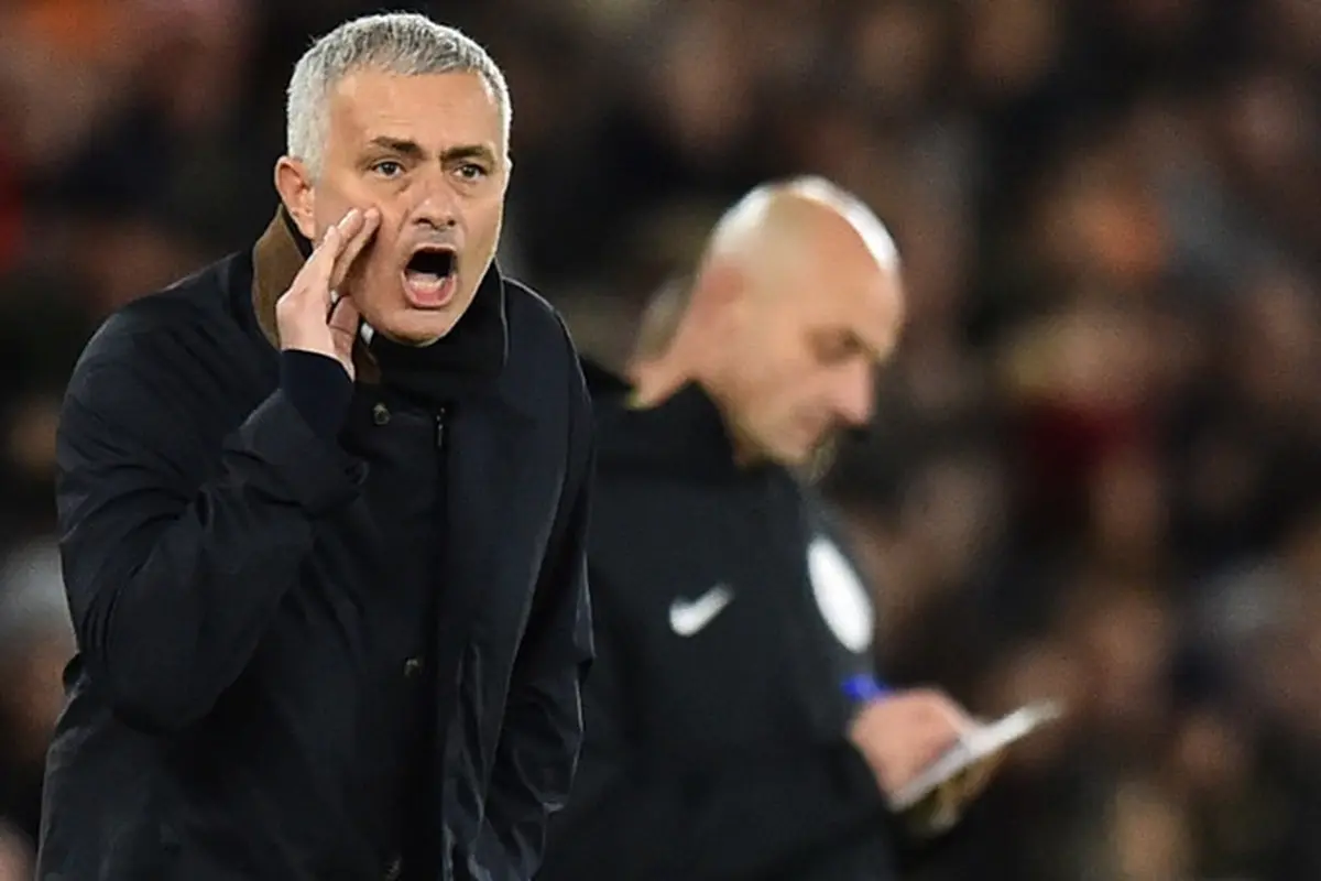 Manajer Manchester United, Jose Mourinho.
