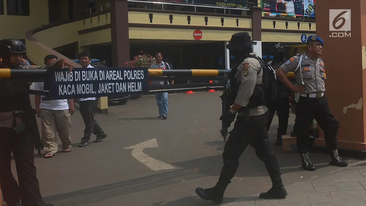 Pasca Serangan Mapolda Riau, Polres Jaktim Perketat Penjagaan