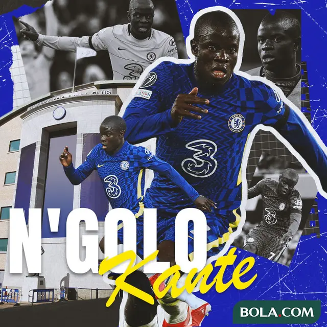 Chelsea - Ilustrasi N'golo Kante