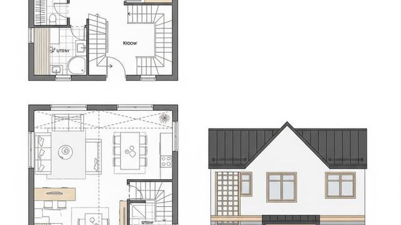 7 Denah Gambar Rumah Minimalis Ukuran 6x12, Solusi Hunian Fungsional di Lahan Terbatas