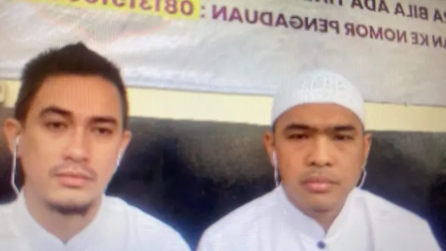 Sidang perdana yang melibatkan Putra Siregar, Rico Valentino, dan Nur Alamsyah. (IST)