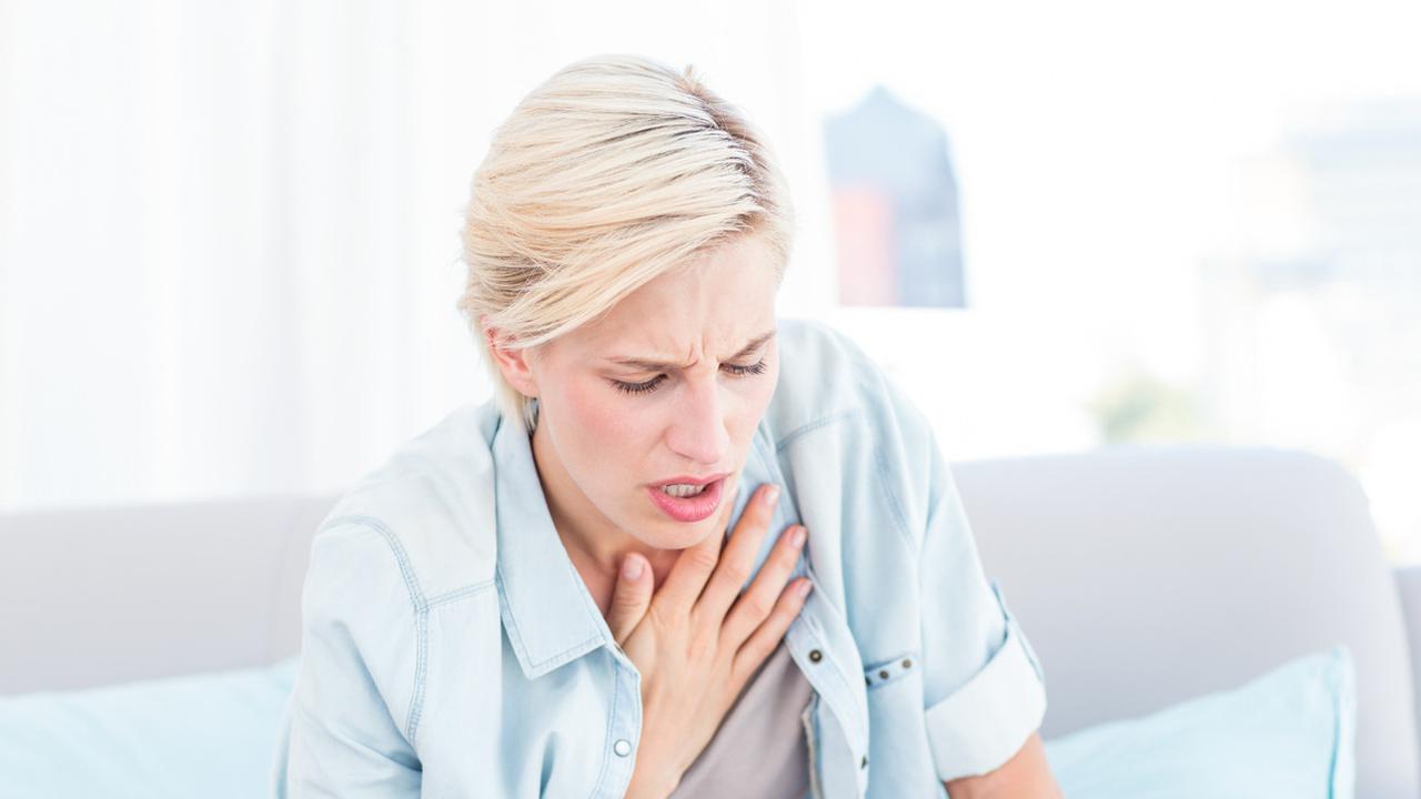 ilustrasi sesak napas