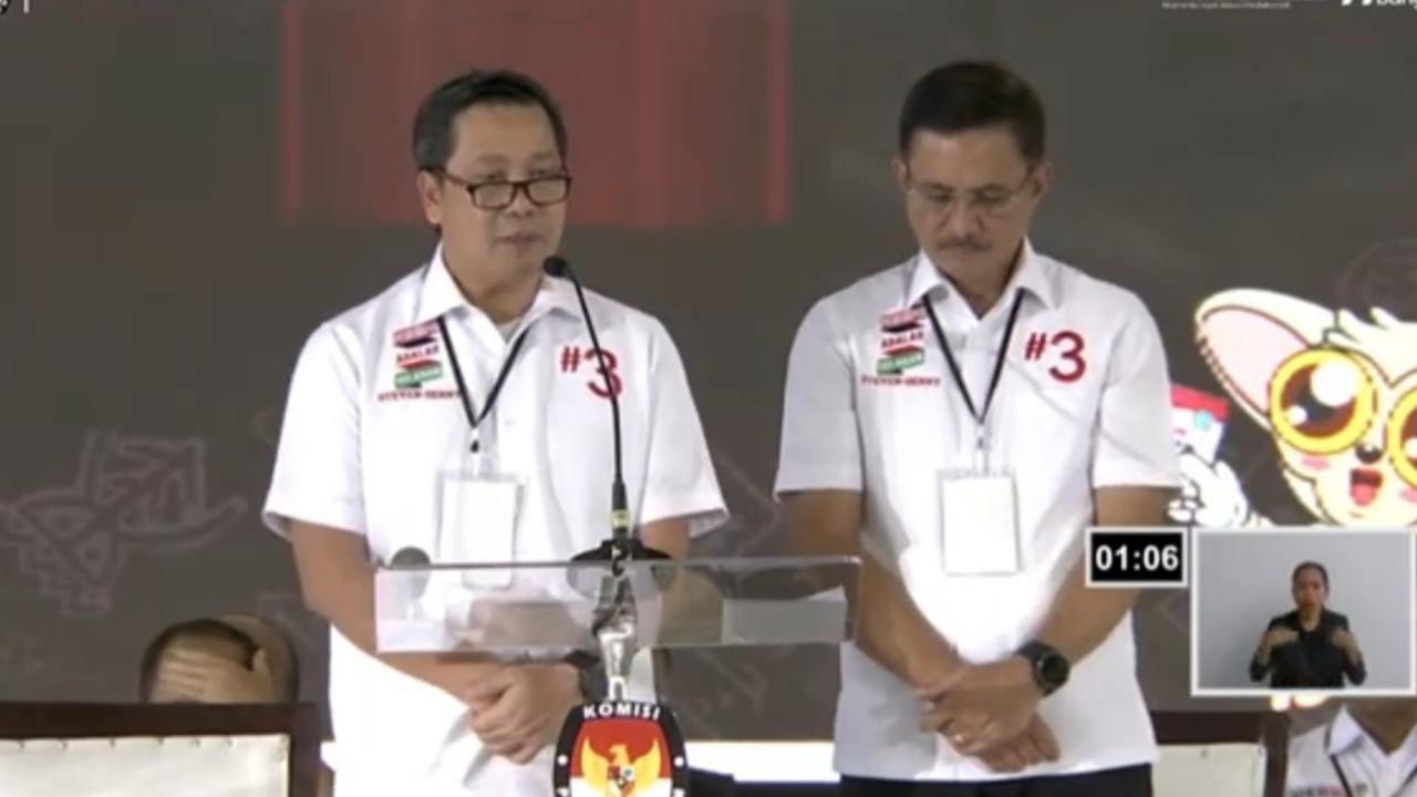 Debat Kedua, Steven Kandouw dan Denny Tuejeh Paparkan Program Unggulan Di Bidang Pendidikan