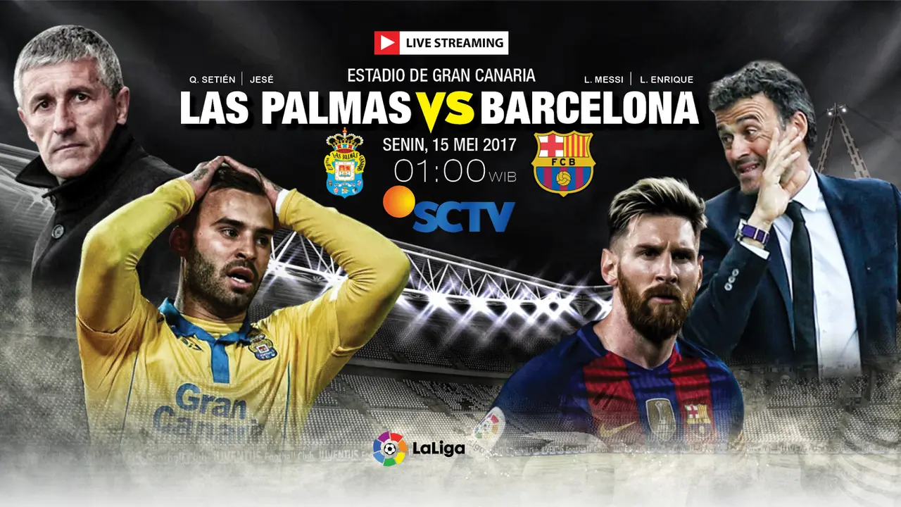 La Palmas vs  Barcelona.
