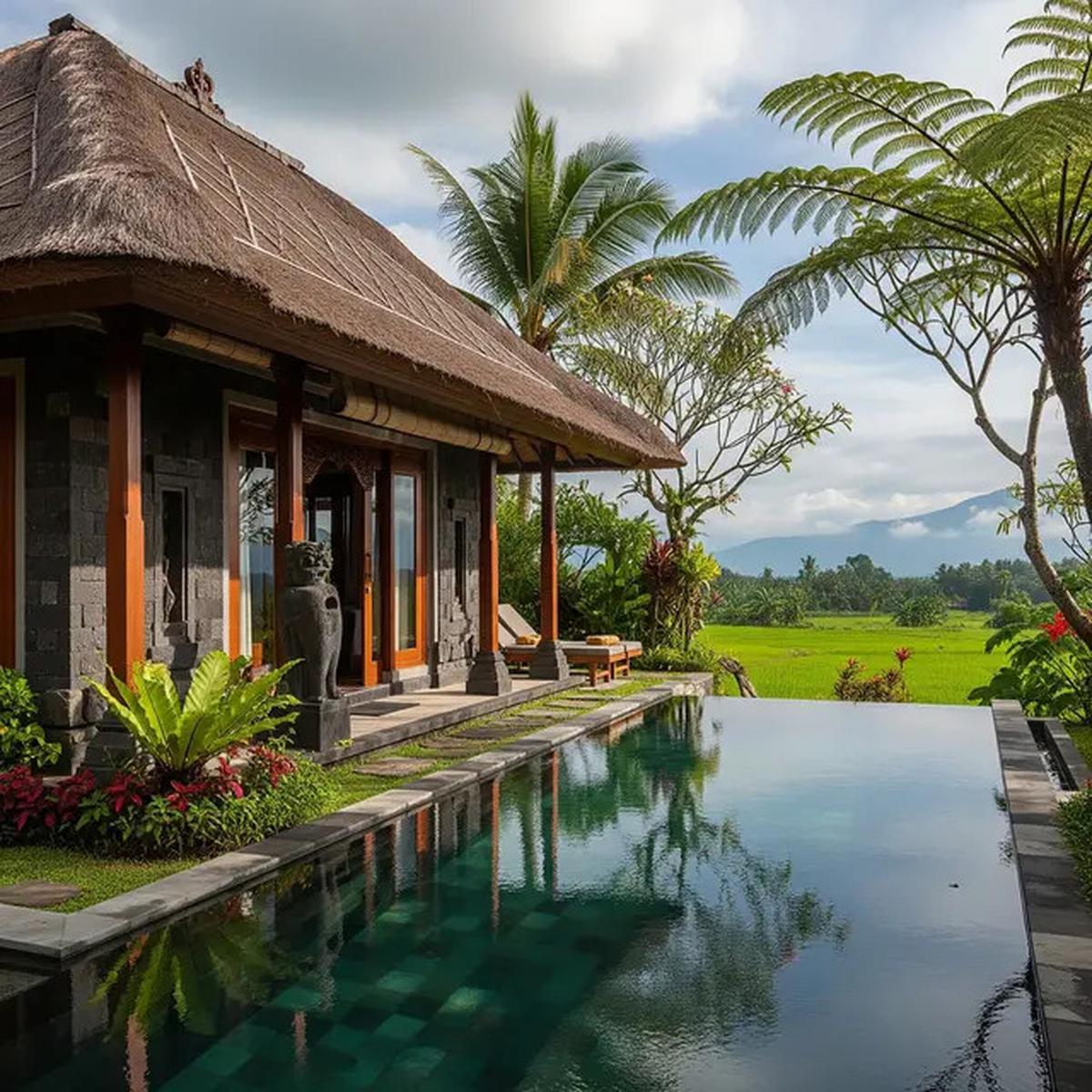 7 Desain Rumah Sederhana Tapi Mewah Ala Villa Bali yang Harmonis dan Estetik, Bisa Ditiru