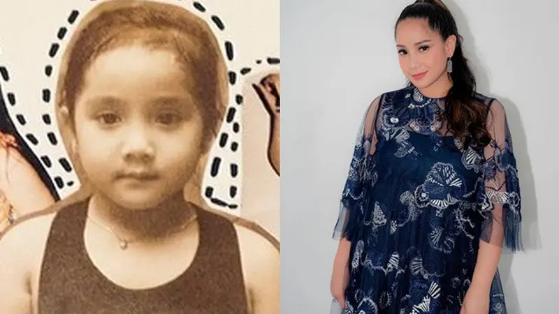 6 Potret Masa Kecil Nagita Slavina, Disebut Mirip Banget Rafathar