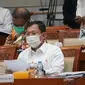 Menteri Kesehatan RI Terawan Agus Putranto menghadiri rapat gabungan terkait RUU Penanggulangan Bencana pada 7 Agustus 2020. (Kementerian Kesehatan RI)