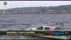 Seorang nelayan yang Kamis lalu terjatuh ke laut saat menjaring ikan, Minggu siang ditemukan tewas.