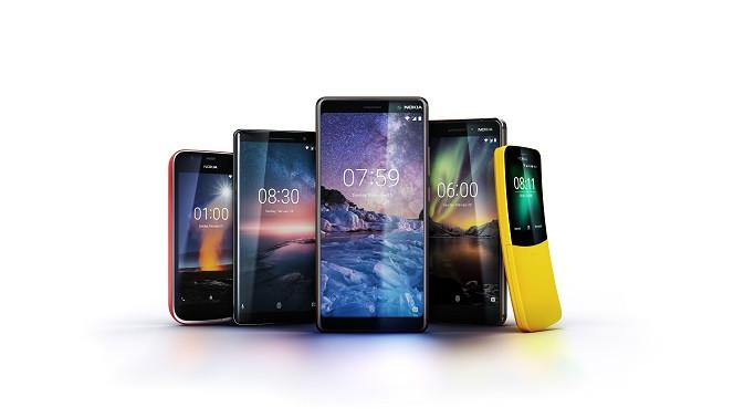 Deretan produk anyar Nokia yang diperkenalkan HMD Global (sumber: HMD Global)