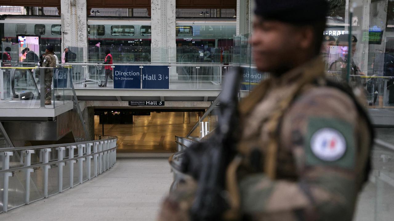 Penjagaan Ketat Stasiun Gare de Lyon di Paris Pasca Insiden Penusukan