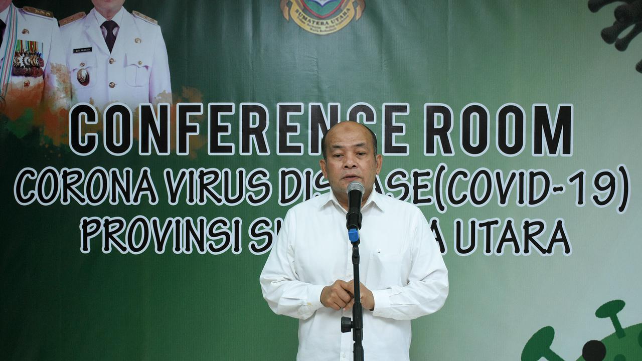 Ketua Gugus Tugas Percepatan Penanganan COVID-19 Sumut, Riadil Akhir Lubis