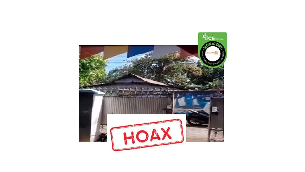 Cek fakta hujan lokal di rumah Kiai di Makassar