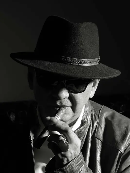 Karena itu Roy Marten tak akan menolak saat ada tawaran berperan dalam film yang ada tokoh mafianya.. (Fathan Rangkuti/Bintang.com)