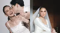 7 Model Dress Resepsi Sederhana Ala Luna Maya, Tampil Anggun dan Elegan