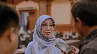 Lale Syifaun Nufus, Pimpinan Pusat Muslimat NW yang juga caleg DPR-Ri Partai Gerindra dapil NTB II