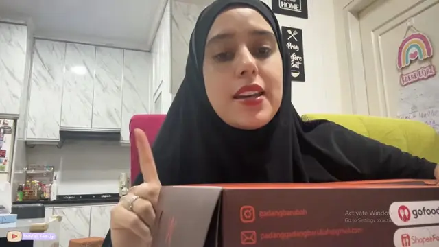 Potret Dapur di Rumah Fairuz A Rafiq