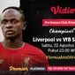 Laga persahabatan Liverpool vs VfB Stuttgart di Vidio. (Sumber: Vidio)