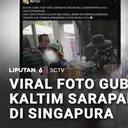 Foto Gubernur Kaltim Sarapan di Singapura Disorot