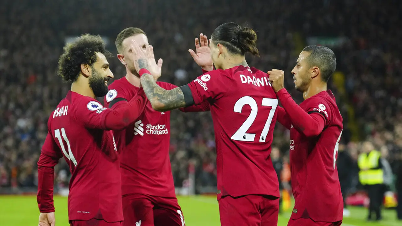 FOTO Liverpool Vs Leicester City