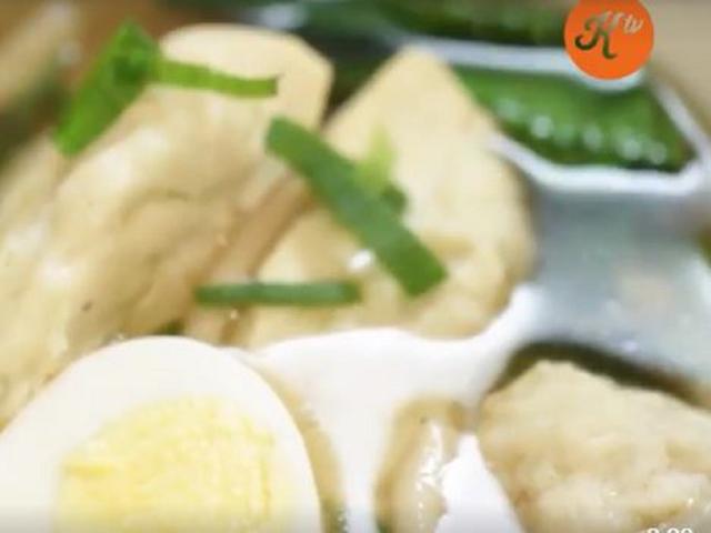 Resep Sop Bakso Tahu Ayam Untuk Buka Puasa Ramadan Liputan6 Com