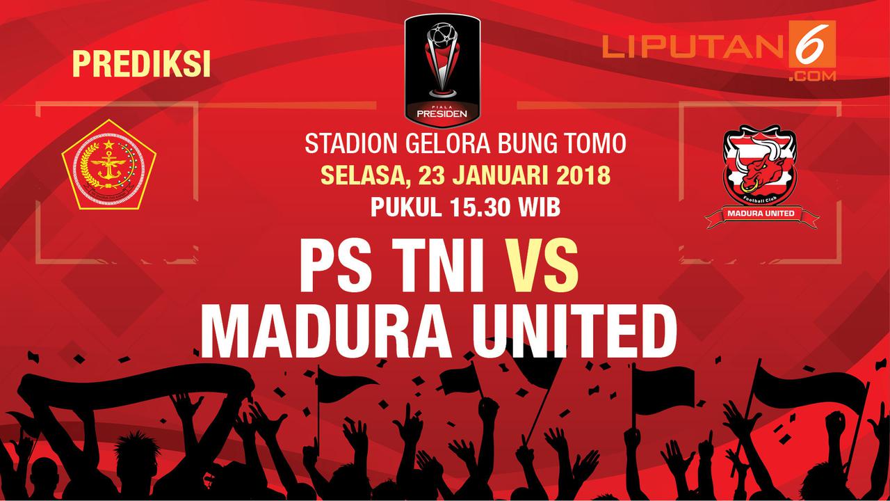 Prediksi PS TNI VS Madura United