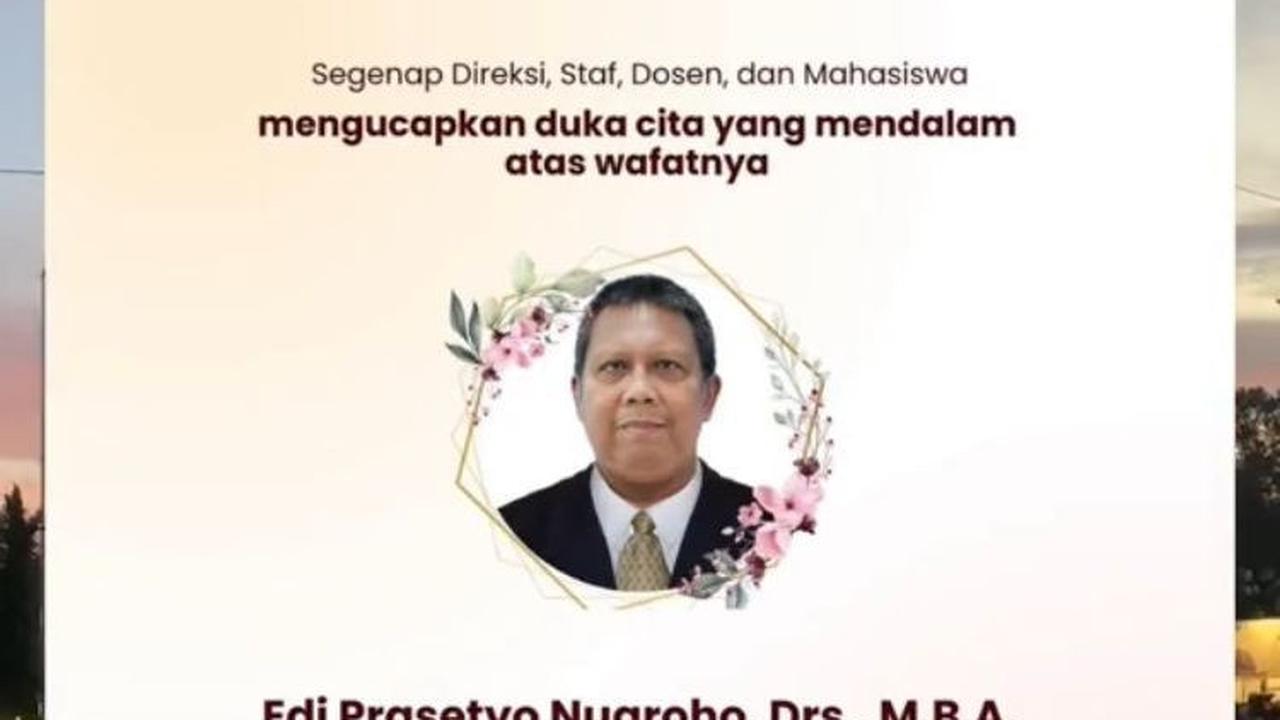 Pihal MM UGM dan FEB UGM pun mengunggah ucapan bela sungkawa di akun instagram officialnya masing-masing.