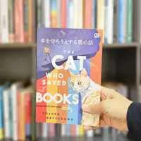 Novel The Cat Who Saved Books./Copyright Endah